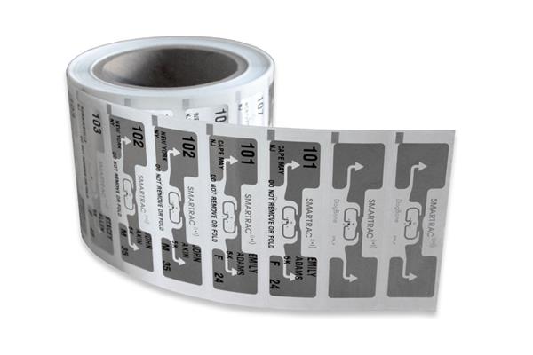 Monza 6 Roll of 5000 with Clear Inlay 1" x 3"
